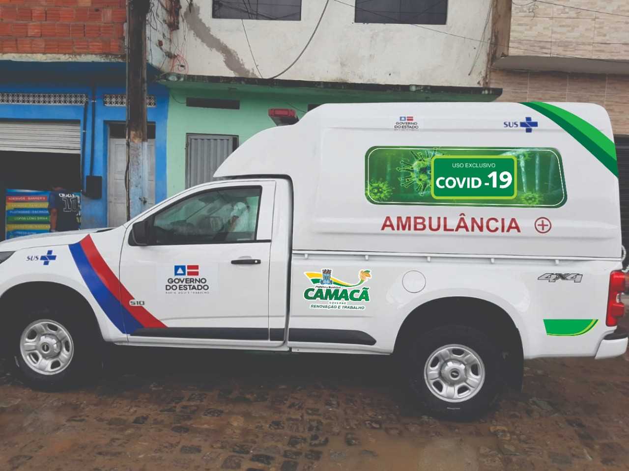 Camacã: Prefeitura ganha mais uma ambulância